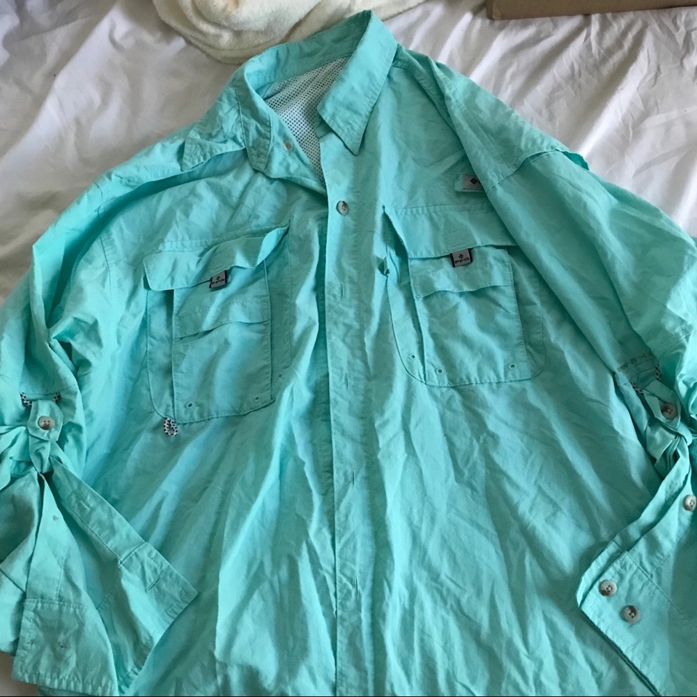 Columbia fishing shirt